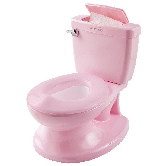 Summer Infant My Size Potty - Training Toilet for Toddler Girls - Pink