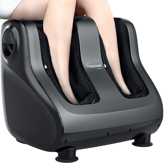 TISSCARE Foot Massager Machine with Heat - Shiatsu Foot and Calf Leg Massager $229.99 MSRP