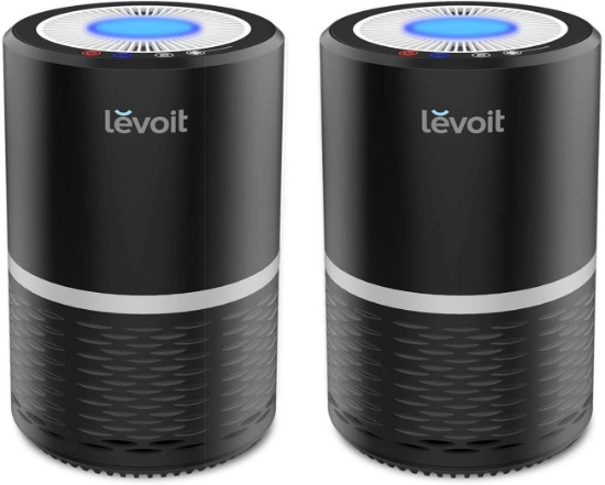 LEVOIT Air Purifier...For Home Smokers Allergies And Pets Hair, True HEPA Filter, Quiet- $169.99 MSR