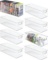 mDesign Plastic Stackable Household Storage Organizer Container Bin with Handles - $79.99 MSRP