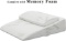 InteVision Foam Bed Wedge Pillow Headrest Pillow in ONE Package - Memory Foam Top