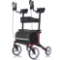 Elenker HFK-9223 Upright Walker, Stand Up Folding Rollator Walker With 10? Front Wheels Backrest