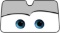 Disney Pixar Front Car Windshield Sun Shade (Gray)