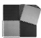 Innhom Gym Mats Exercise Mat Puzzle Foam Mats Gym Flooring Mat , 6 Black/ 6 Gray - $54.96 MSRP