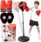 GOLOLBA Punching Bag For Kids, Boxing Set Includes Kids Boxing Gloves And Punching Bag, Standing