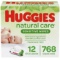 Huggies Natural Care Sensitive Unscented Baby Wipes (768 Count)- $19.99 MSRP
