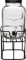 Circleware Sun Tea Mini Mason Jar Glass Beverage Dispenser With Stand, Glassware For- $25.88 MSRP