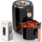 Compact Air Fryer, LOFTER 1.6L Electric Hot Air Fryers with Temperature Control, Fast Cook