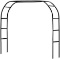 Metal Pergola Arbor,Wedding Arch (Black Wide Arbor)