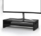 Bontec Monitor Stand Riser, 2 Tiers Wood Monitor Riser Stand,Storage Organizer Black (21.3