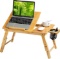 Huanuo Lap Desk- Fits up to 15.6 Inch Laptop Desk, Foldable Bed Tray (HNLS03) - $35.79 MSRP