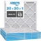 Aerostar Home Max 20x20x1 MERV 13 Pleated Air Filter, (B01CR9K33K) 6-Pack - $47.99 MSRP