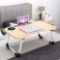 Laptop Bed Table Tray, Portable Lap Desk Stand, Multifunction Lap Tablet With Cup Holder Perfect For