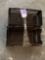 Office Storage Rack With 4-Mesh Boxes, Black