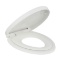 BATH ROYALE Family Toilet Seat With Built-In Child Seat - BR631B, White