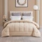 CHIXIN Luxury Bedding Comforter Duvet Insert, Ultra-Soft Micromink Coverlet, All Season Down
