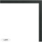 Poster Palooza 18x18 Contemporary Black Wood Picture Square Frame - UV Acrylic $36.99 MSRP