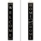 Tall Outdoor Welcome Sign For Porch - Vertical Welcome Sign For Front Porch 2 Sides $59.95 MSRP