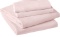 Pointehaven Flannel Deep Pocket Set with Oversized Flat Sheet, Queen, Rose Quartz - $48.38 MSRP
