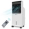 Portable Air Conditioner, Quiet Evaporative Cooler with Ice Compartment and Remote