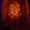 Twinkle Star 6FT Halloween Decorations Black Spooky Tree - $23.84 MSRP