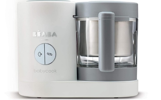 BEABA Babycook Neo, Glass Baby Food Maker, Glass 4 in 1 Steam Cooker and Blender - 249.95 MSRP