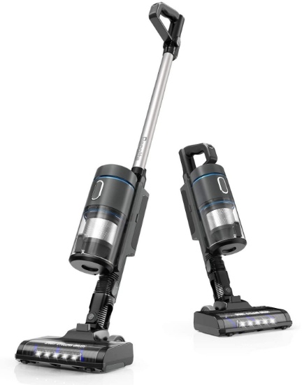 Cordless Vacuum Cleaner, Bagotte 23KPa Powerful 9-in-1 Stick Vacuum Cleaner with 2400mAh Rechargeabl