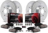 Power Stop K4140 Front and Rear Z23 Carbon Fiber Brake Pads with Drilled and Slotted $274.99 MSRP