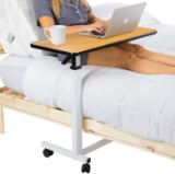 Vive Overbed Table (XL) - Hospital Bed Table - Swivel Wheel Rolling Tray - Adjustable $87.99 MSRP