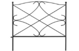 Amagabeli Decorative Garden Fence Outdoor Rustproof Metal Landscape Wire Fencing Folding Wire