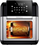Innsky Air Fryer, 10.6-Quarts Air Oven, Rotisserie Oven, 1500W Electric Air Fryer Oven with LED