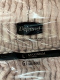 Depend Fit-Flex Adult Incontinence Underwear for Women, Maximum Absorbency, Large