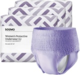 Amazon Brand - Solimo Incontinence & Postpartum Underwear for Women - $29.99 MSRP