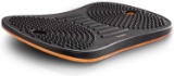 Fezibo Standing Desk Anti Fatigue Mat Wooden Wobble Balance Board (Obsidian Black)