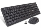 Manhattan Wireless Keyboard and Mouse Combo - Black 178990 (766623178990) - $17.98 MSRP
