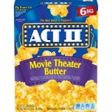 ACT II Movie Theater Butter Popcorn | ACT II 6 Pack