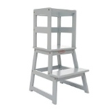 Sdadi Kids Kitchen Step Stool with Safety Rail - for Toddlers 18 Months and Older