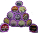 96 Count Flavored Coffee Variety Pack (12 Flavored Blends), Single-Serve Cups For- $29.25 MSRP