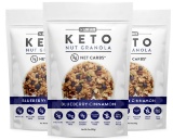 Low Karb - Keto Blueberry Nut Granola Healthy Breakfast Cereal - Low Carb Snacks And- $100.53 MSRP