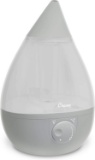 Crane Drop Ultrasonic Cool Mist Humidifier, Filter Free, 1 Gallon, 500 Sq Ft Coverage- $49.99 MSRP
