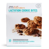 Munchkin Milkmakers Oatmeal Chocolate Chip Lactation Cookie Bites, 10 Count $21.75 MSRP