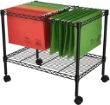 Finnhomy Premium 1 -Tier Legal Size Folder Black