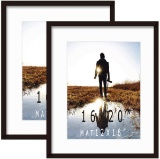 Puwei Picture Frame Solid Wood (2 Pack) (B083R3YBC2)