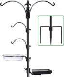 Gray Bunny Premium Bird Feeding Station Kit, Birdfeeder Planter Hanger (643485630340)- $30.97 MSRP
