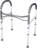Carex Toilet Safety Rails-Toilet Handles for Elderly and Handicap (023601023698) - $49.65 MSRP