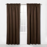 Braxton Thermaback Blackout Curtain Panel - Eclipse, 63
