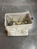 Foldable Laundry Hamper With Wheels
