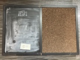 The Big List Cork Board