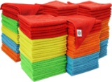 S And T INC. Microfiber Cleaning Cloths, Reusable And Lint Free Cloth Towels For Home- $39.99 MSRP