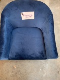Cushion Chair, Blue